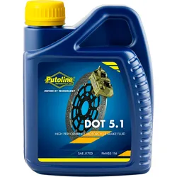 Putoline Bremsflüssigkeit DOT 5.1- 500 ml