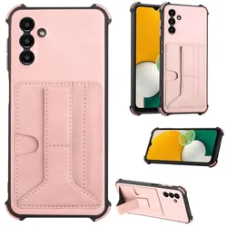 König Design Hülle Handy Schutz für Samsung Galaxy A13 5G Case Cover Bumper Etuis Halter Neu (Samsung Galaxy A13 5G), Smartphone Hülle, Rosa