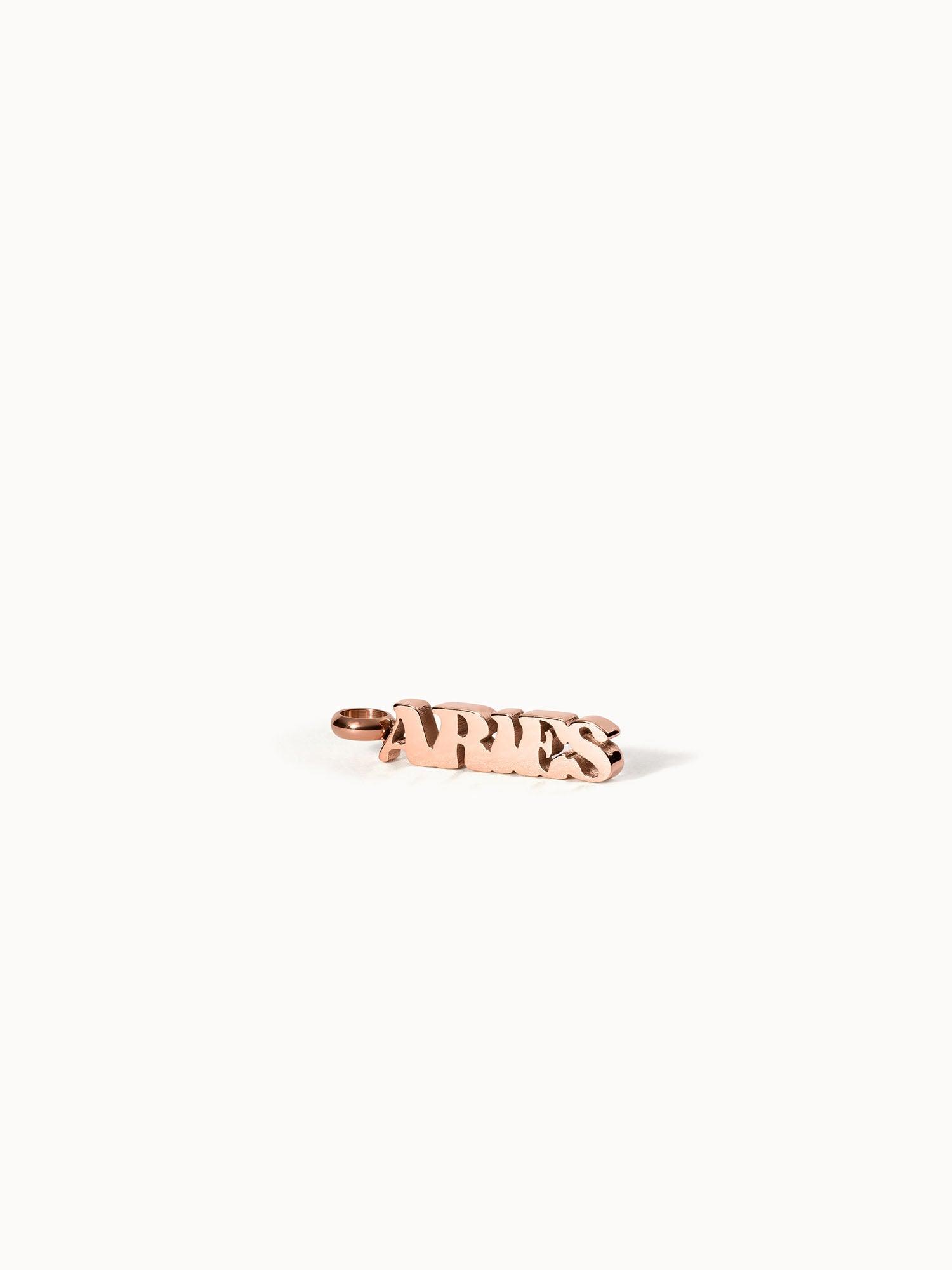 PURELEI Aries Letter Charm