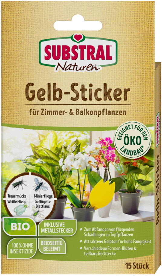 Substral Naturen Gelbsticker 15 Stück
