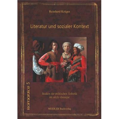 Literatur und sozialer Kontext, Taschenbuch von Reinhard Krüger, Weidler bei Frank & Timme, 978-3-89693-705-6