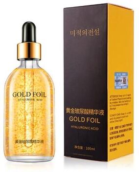 Uplifted Goods 24K Gold Hyaluronic Acid Revitalizing Essence 24k Gold Foil