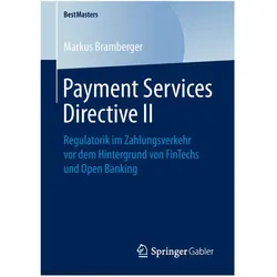 Payment Services Directive II, Fachbücher von Markus Bramberger