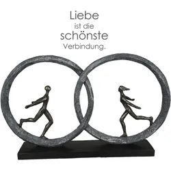 Casablanca by Gilde, Deko Figuren + Skulpturen, Skulptur Figur So in Love