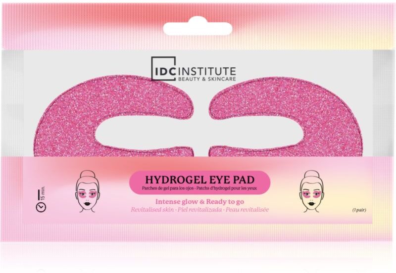 IDC Institute C Shaped Glitter Eye Pink eye contour mask 1 pc