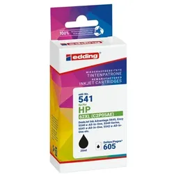 Edding Tintenpatrone ersetzt Hewlett Packard »C2P05AE« 62 XL schwarz