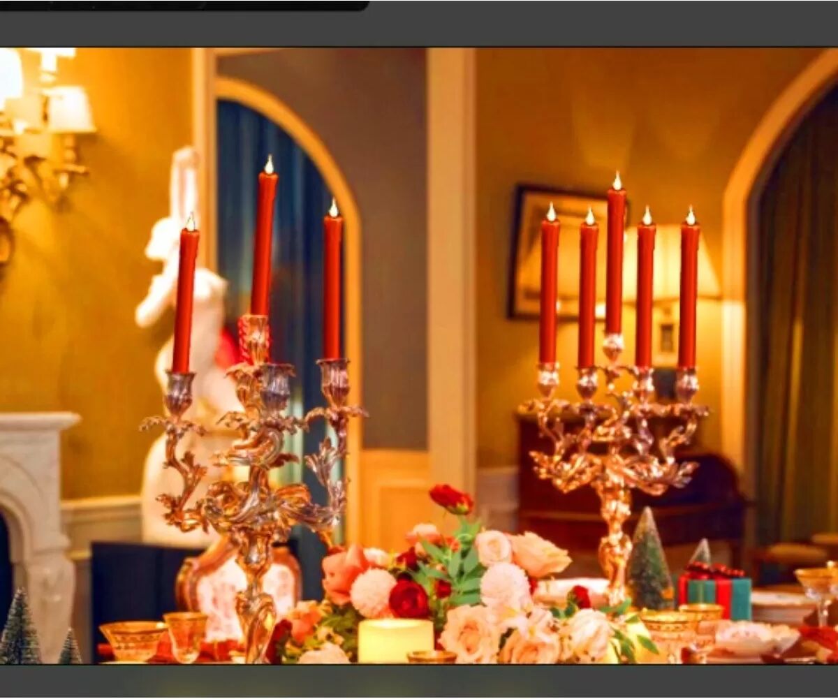 INF LED-Flammenlose Kerzen mit Fernbedienung und Wassertropfeneffekt – Perfekt für Hochzeiten & Weihnachten