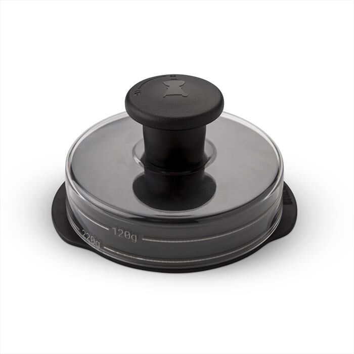 Weber Pressa Hamburger In Materiale Plastico-nero