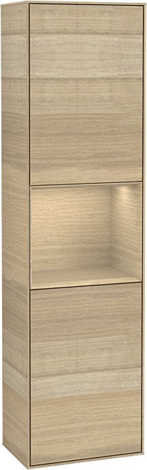 Villeroy und Boch Finion Hochschrank G470PCPC 41,8x151,6cm, rechts, Emotion, Regal Oak Venerr, Oak Veneer