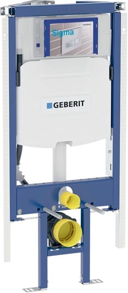 Geberit Duofix élément d'angle de toilette mural 111390005 hauteur : 112 cm, avec réservoir encastré Sigma 12 cm