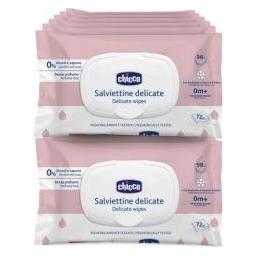 Chicco Reinigungstücher DELICATE, mit Flip Cover,72 Stk. - 0m+ (B0CWVH8P7Q)