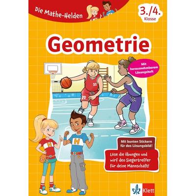 Klett Die Mathe-Helden: Geometrie 3./4. Klasse, Geheftet von , Klett Lerntraining bei PONS Langenscheidt GmbH, 978-3-12-949773-9