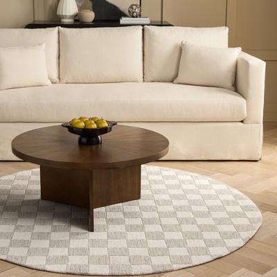 SAFAVIEH Handmade Martha Stewart Collection Berthild Checkered Wool Rug