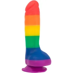 Naked Addiction, Dildo, Justin Rainbow Silikondildo 20 cm