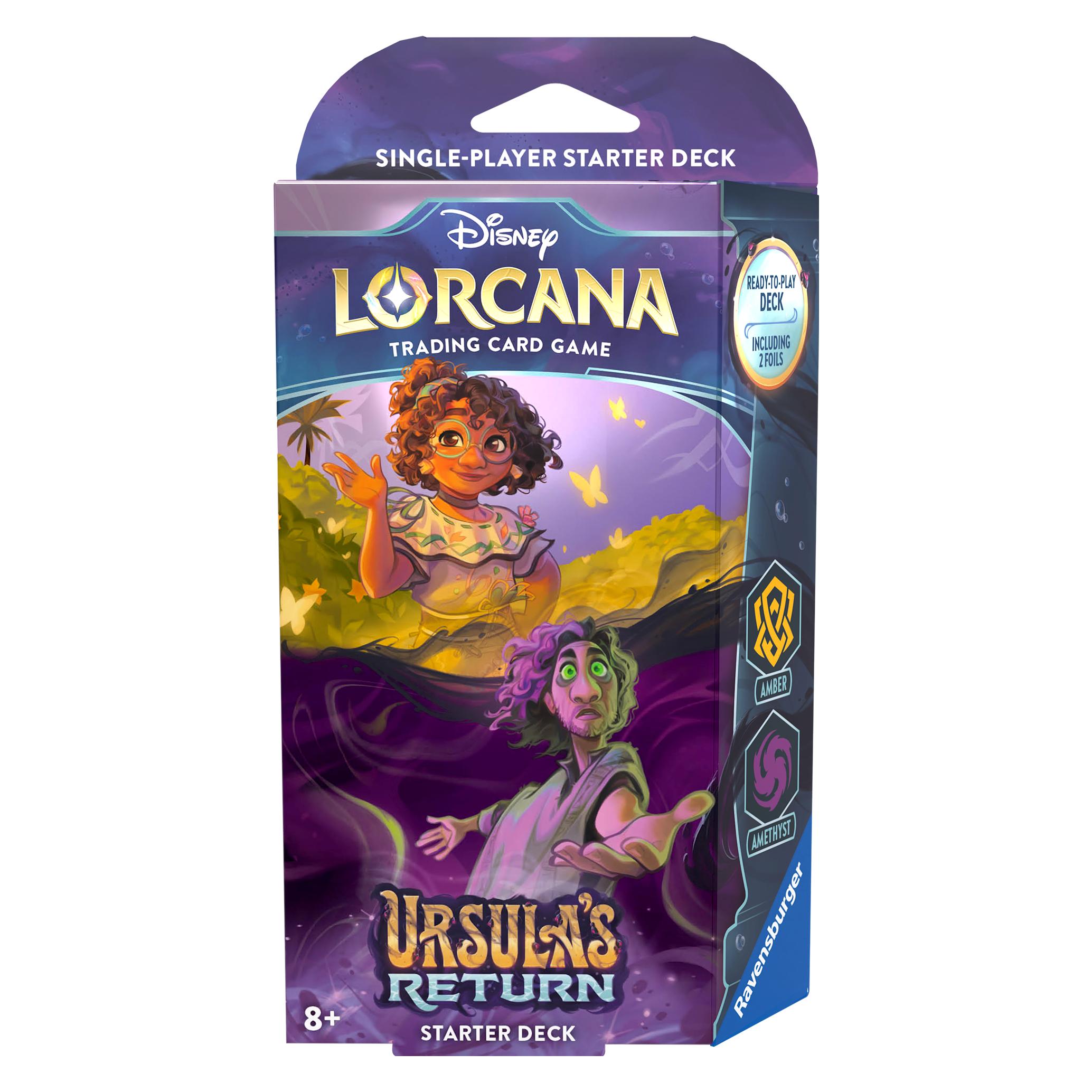 Disney Lorcana Trading Card Game: Set 4 - Starter Deck A (Deutsch, Englisch, Deck) (4050368983343)