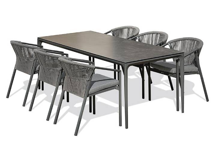 Ensemble repas jardin en Céramique