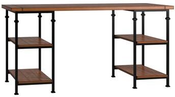 iNSPIRE Q Classic Myra Vintage Industrial Storage Desk