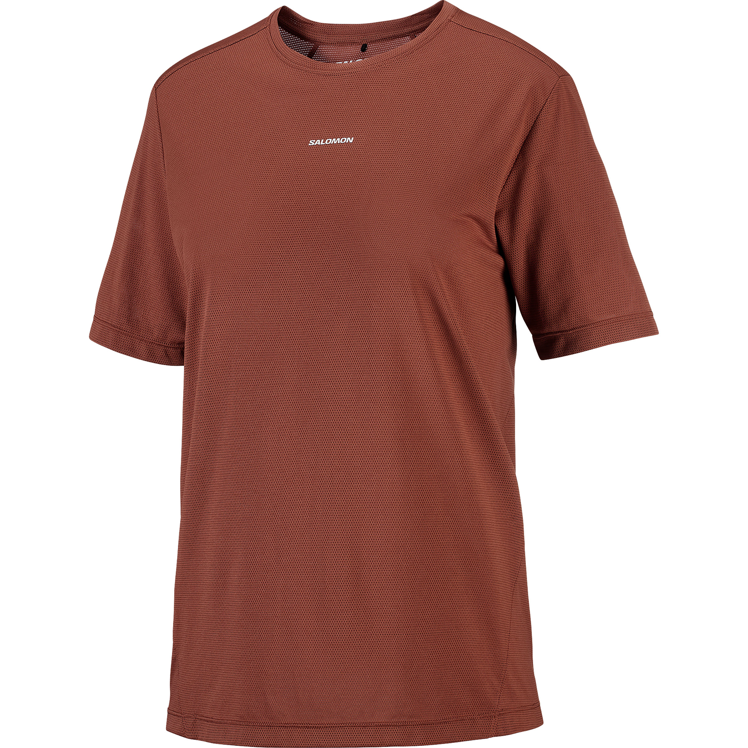 Salomon SHKout Core Damen T-Shirts braun Größe XS Laufen | Lifestyle Atmungsaktiv