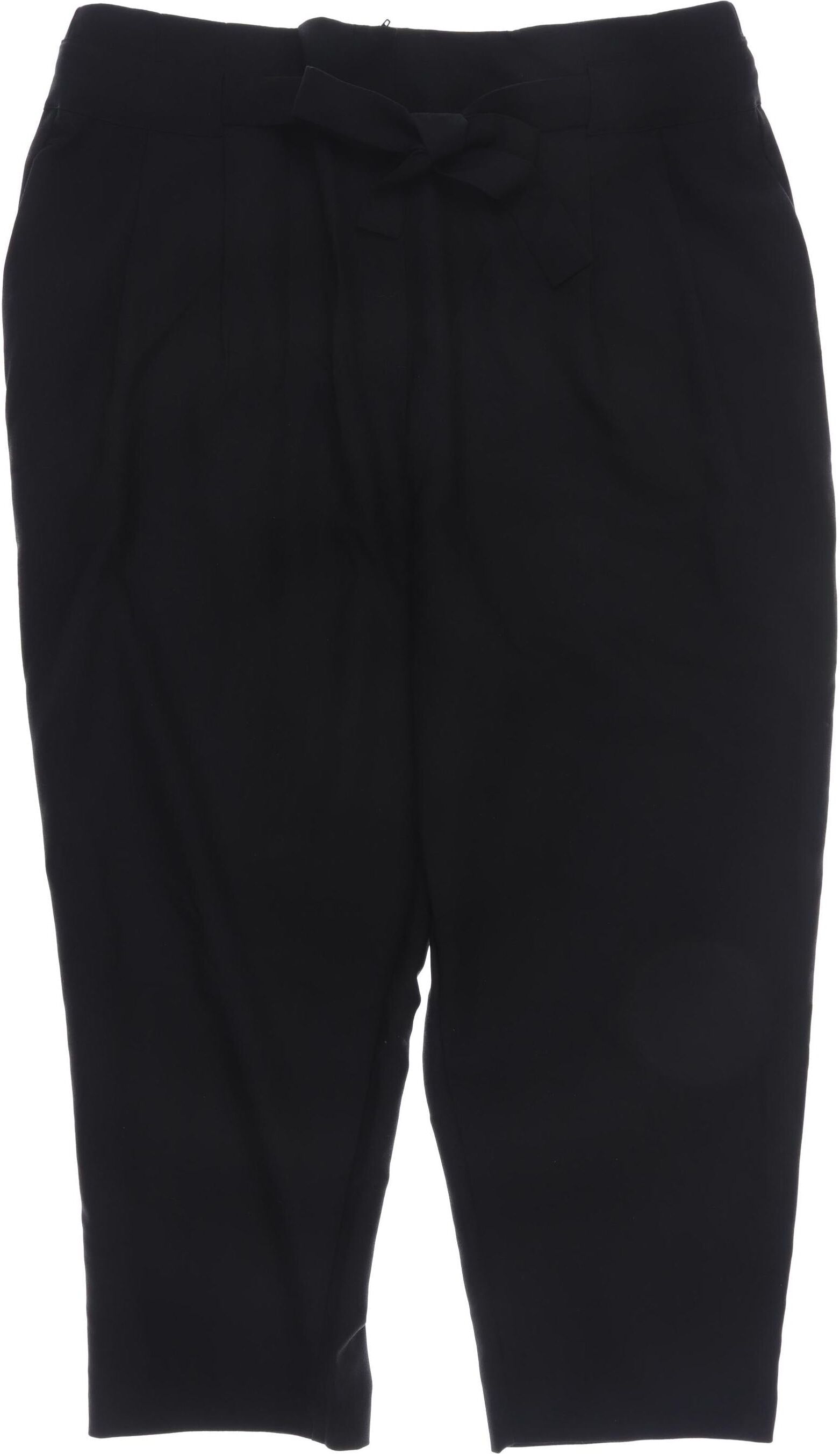 asos Curve Damen Stoffhose, Schwarz, Gr. EU 46, Synthetik / Elasthan / Viskose - Second Hand