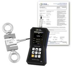 PCE Instruments Kraftmessgerät PCE-DFG 2K5 X-ICA inkl. ISO-Zertifikat 2500N 7.200Hz Genau ±0,05% F.S. Speicher IP52