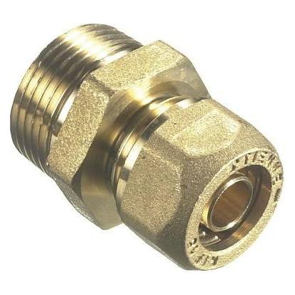 VVS Trading nippel til pex 3/4" x 15 mm (Doppelnippel) (87017)