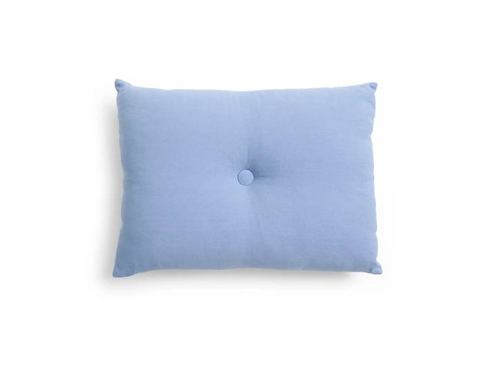 HAY - Dot Kissen Linen, 45 x 60 cm, blau