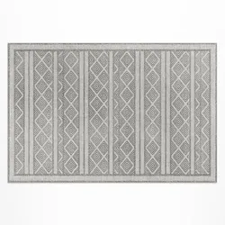 TEPPICH 100x150 cm Dekorative Ornamente Stoffoptik