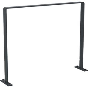 WSM Fahrradständer 9611, Bodenmontage, Anlehnparker, beidseitig, Breite 100cm, für 2 Fahrräder