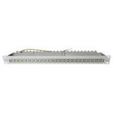 InLine Patchfeld 19" Zoll 76224S 24 Port ungeschirmt 10/100Mbit/s Grau
