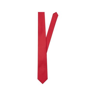 Krawatte SEIDENSTICKER "Schwarze Rose", Herren, rot, Seide, Krawatten, Gestreift