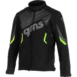 GMS-Moto Arrow, Textiljacke - Schwarz/Grün - 3XL