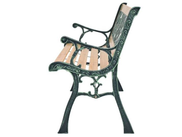 Promo“Banc de Jardin 122 x 51 x 73 cm en bois avec dossier et 3 places pour Jardin et Terrasse 724607