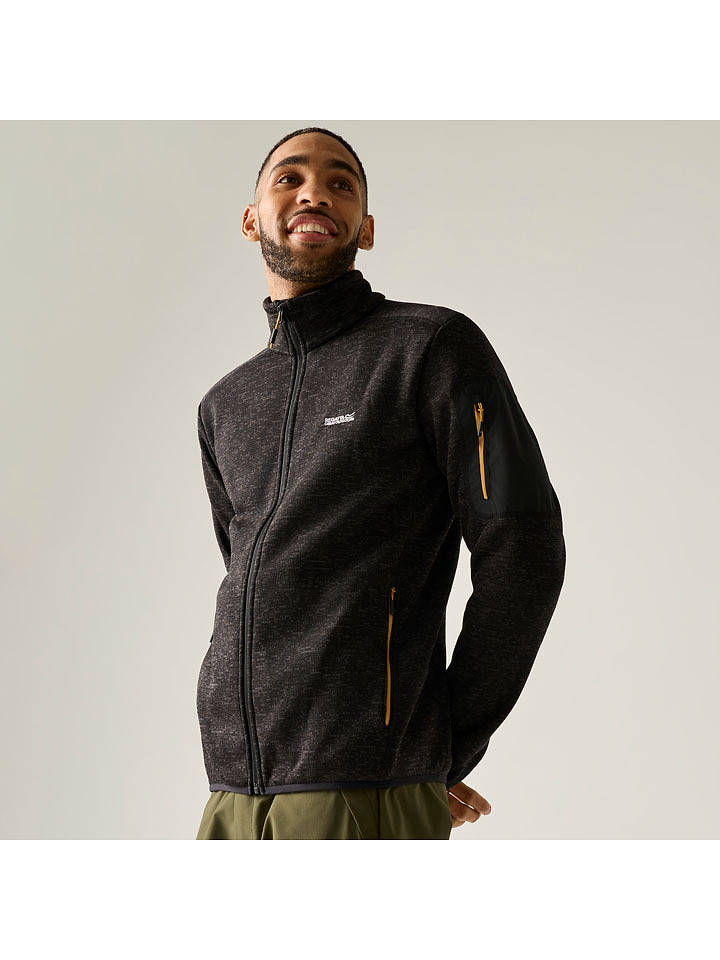 Regatta Fleecejacke "Newhill" in Anthrazit - 4XL