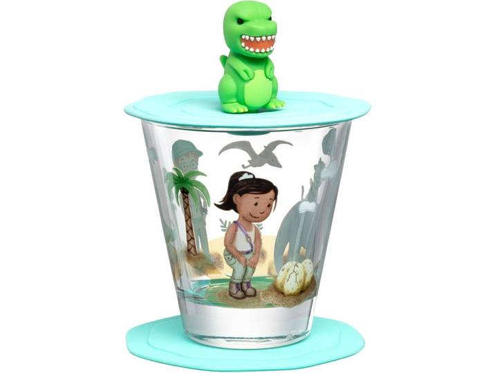 Kindergeschirr-Set 3-tlg. Leonardo Mehrfarbig Glas 3 Stk - Kindergeschirr-Set 3-tlg.