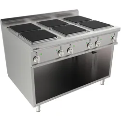SARO Elektroherd offener Unterbau 6 Platten Modell LQ /