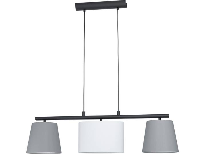Eglo Concept de suspension en tissu Almeida 1\, noir