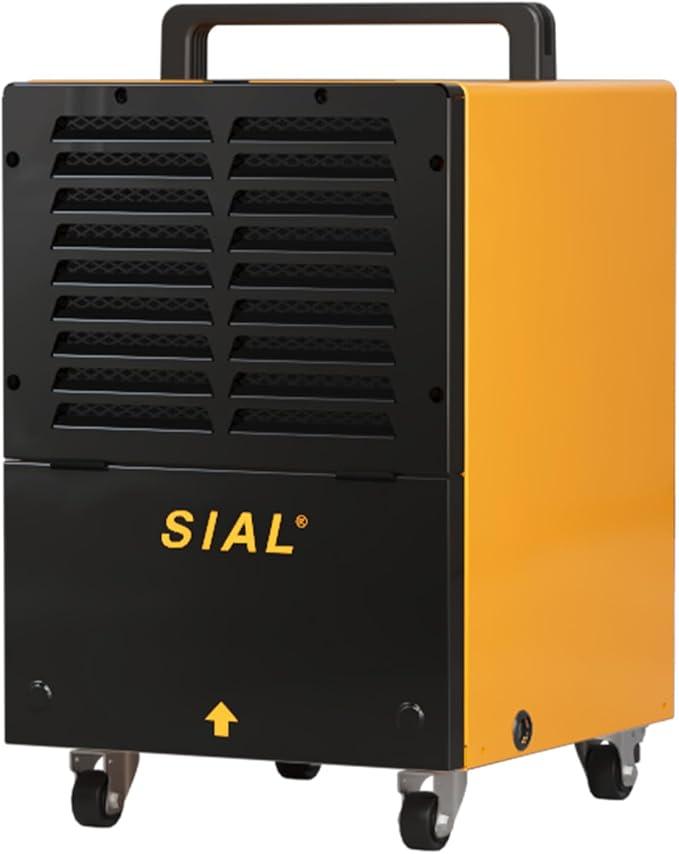 30 L/Tag Industrieller Luftentfeuchter C30 - Fläche 40 m?/100 m? 4.9L Tank Wasserpumpe - 24H Timer Gewerbliche Bautrockner - Geeignet Für Keller/Baustelle/Lagerhaus