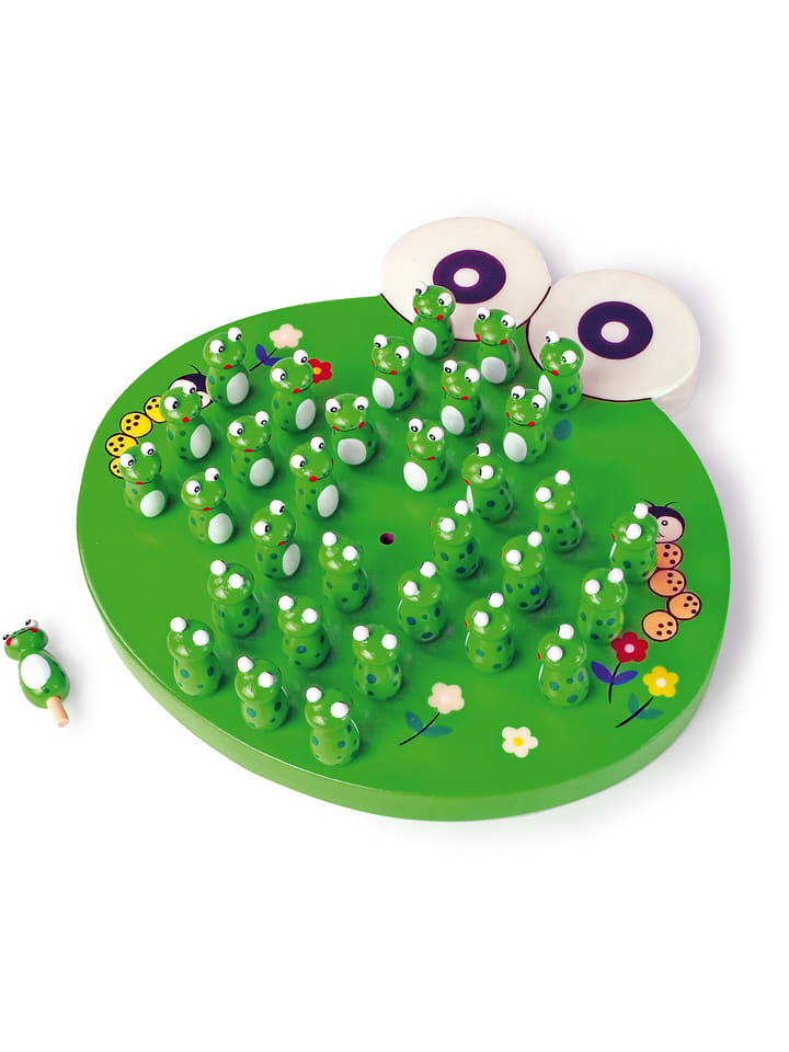 small foot Brettspiel "Solitär Frosch" - ab 5 Jahren - onesize