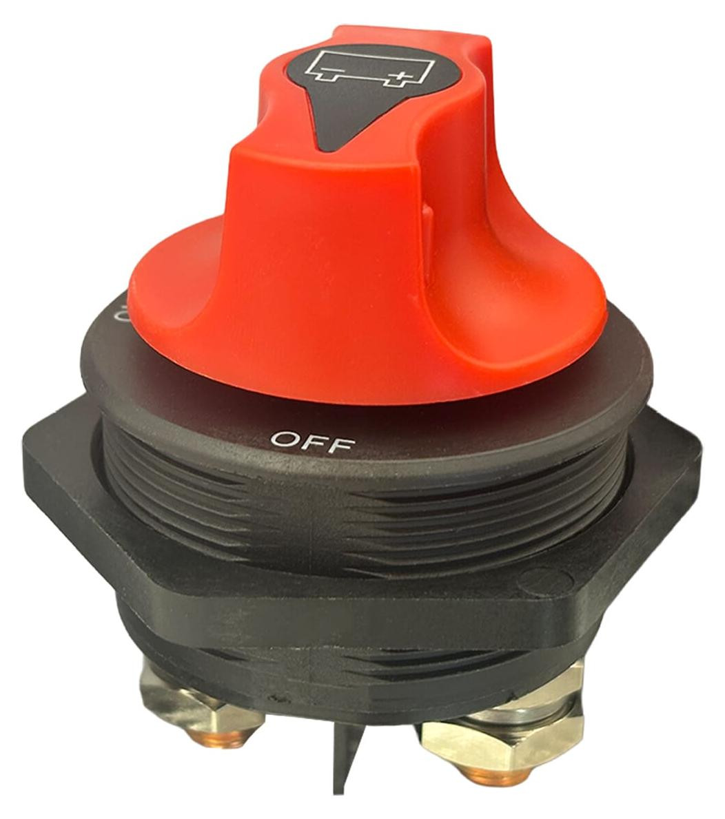 ProRide Accuschakelaar 300A 12-48V DC - Zware Uitvoering - Batterij Isolator Aan/Uit - Opbouw