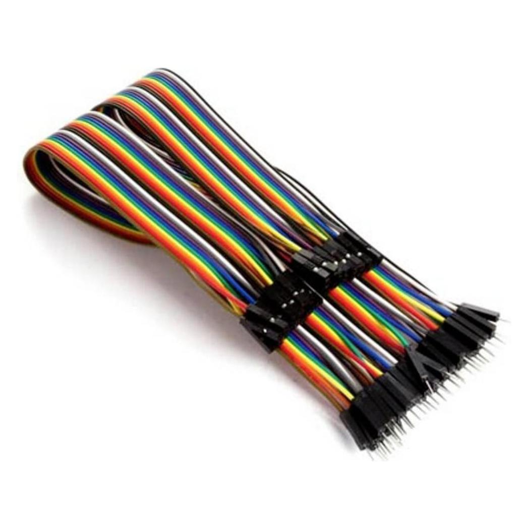 Whadda Kabel Stecker auf Buchse 40-pol., 15 cm Drahtbrücke (WPA428)