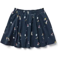 Tchibo - Kinder-Jerseyrock mit Hose - Gr. 98/104 - dunkelblau