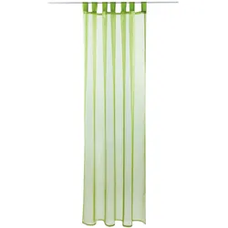 Bestlivings Schlaufenschal Noella Transparent 140x245cm, Farbe:  grün - olivgrün