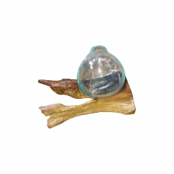 holzspielerei Glasvase Teak S 279780