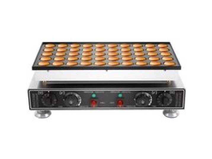 Gaufrier Électrique 50 Trous 1800 W Température Réglable de 50 à 300 °C Machine à Pâtisserie pour Cuisine Restaurant Dessert