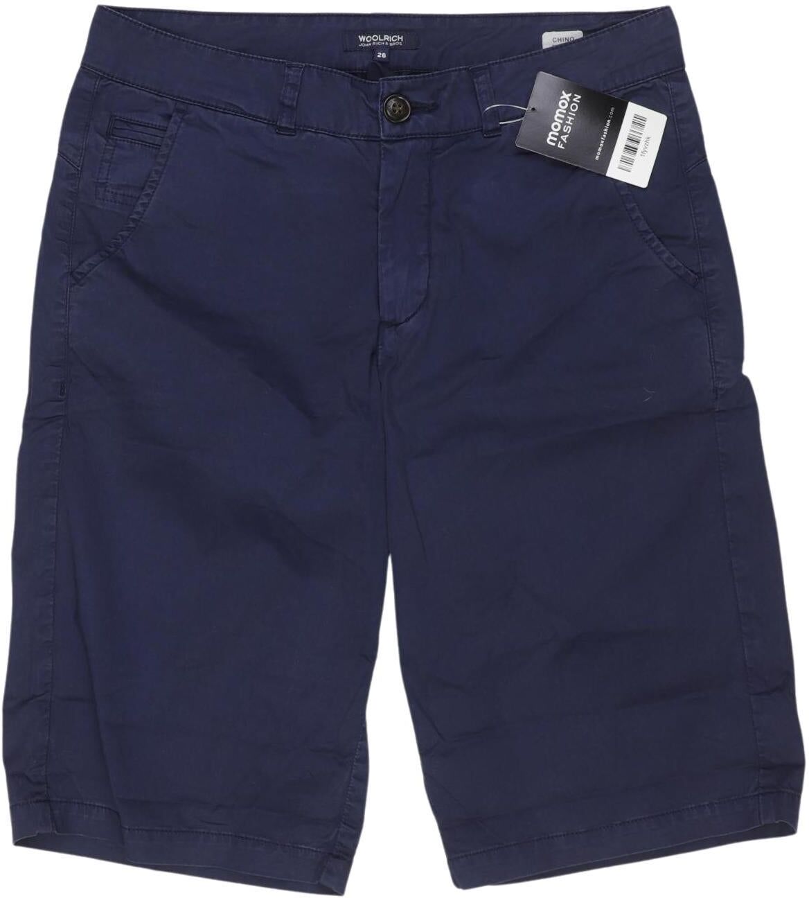 Woolrich Damen Shorts, Marineblau, Gr. W26, Elasthan / Baumwolle - Second Hand