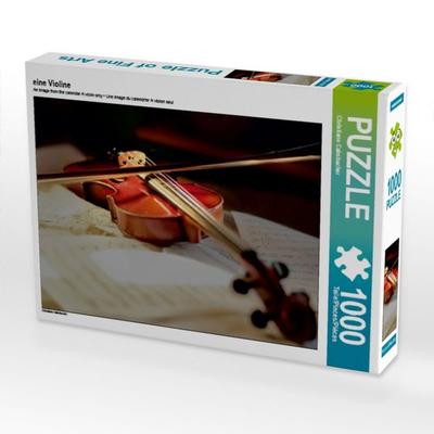 CALVENDO Puzzle eine Violine | 1000 Teile Lege-Größe 64x48cm Foto-Puzzle für glückliche Stunden