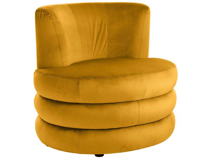 Livetastic Designsessel Magari, Gold, Metall, 90x82x85 cm, Made in EU, Wohnzimmer, Sessel, Sonstige Sessel