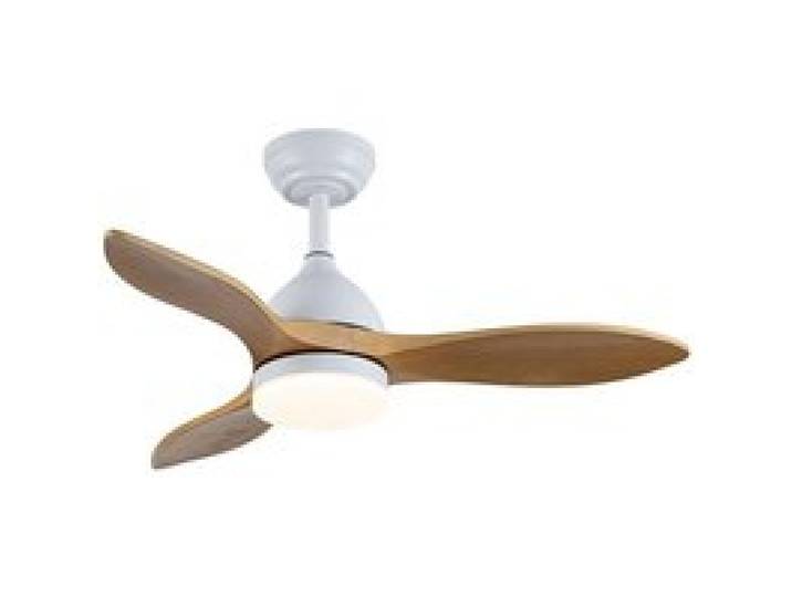 Ventilateur de plafond lumineux - L. 96 cm - Bois de pauwlonia naturel - VENTOYA