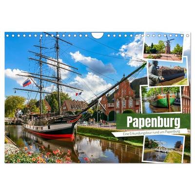 Rund um Papenburg (Wandkalender 2027 DIN A4 quer), CALVENDO Monatskalender