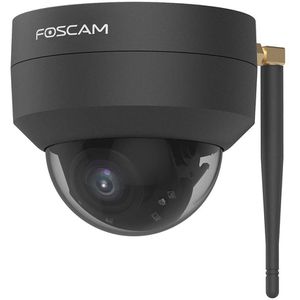 Foscam Überwachungskamera D4Z Dome, außen, 4 MP, 2K, 4-fach Zoom, Netzstrom, WLAN, schwarz